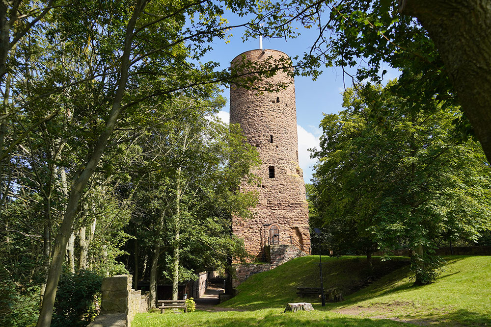 Burgruine Bornstedt - Verbandsgemeinde Mansfelder Grund-Helbra