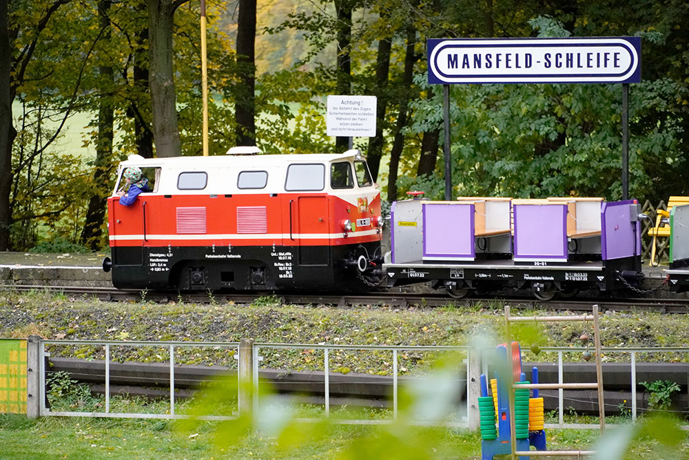 Parkeisenbahn Vatterode - Mansfeld Lutherstadt