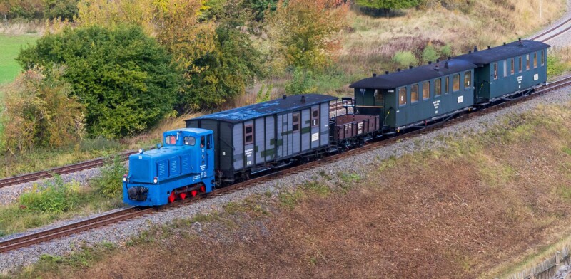 Der Personenzug der Mansfelder Bergwerksbahn