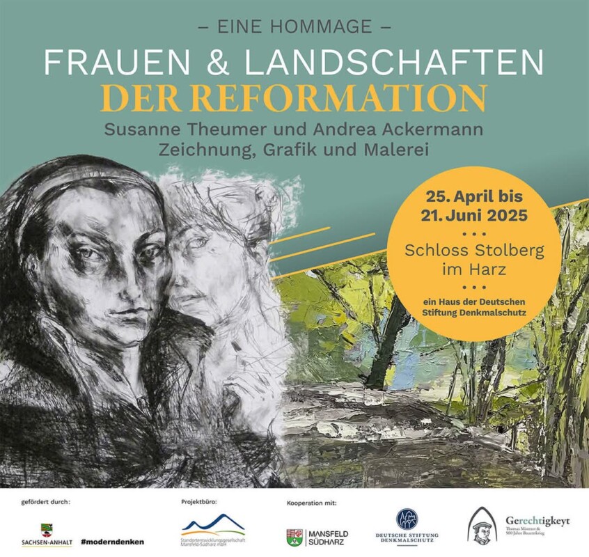 Ausstellungsführung „Frauen & Landschaften der Reformation – eine Hommage“ mit Künstlerin Susanne Theumer