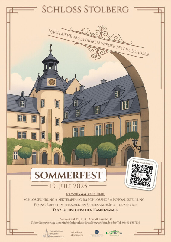 Sommerfest im Schloss Stolberg (Harz)