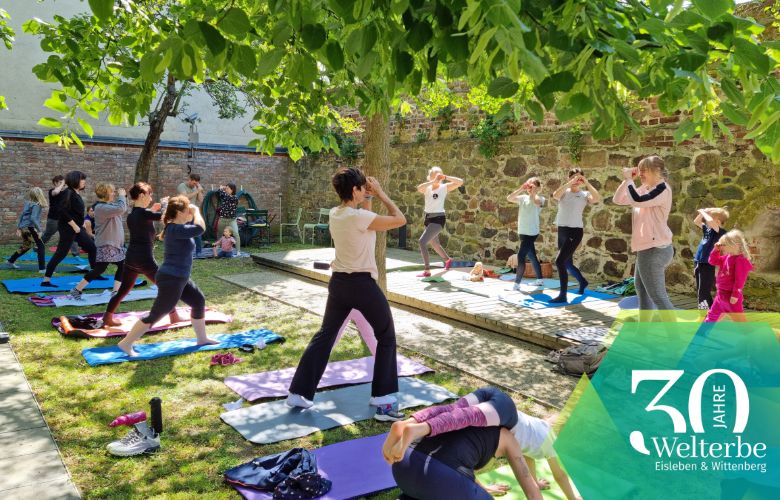 Yogagruppe in Wittenberg